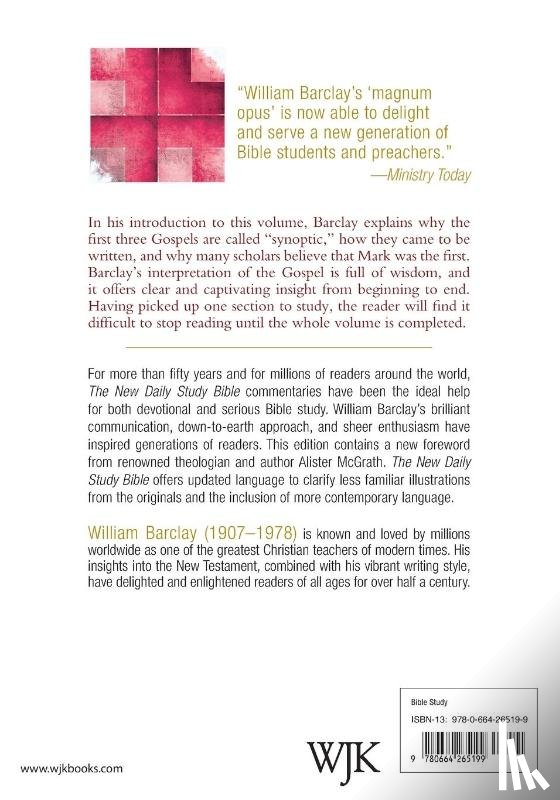 Barclay, William - The Gospel of Mark (Enlarged Print)