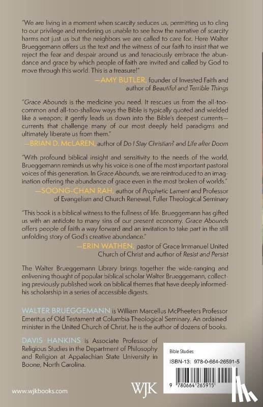 Brueggemann, Walter - Grace Abounds