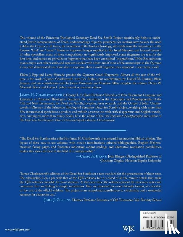 Charlesworth, James H. - The Dead Sea Scrolls