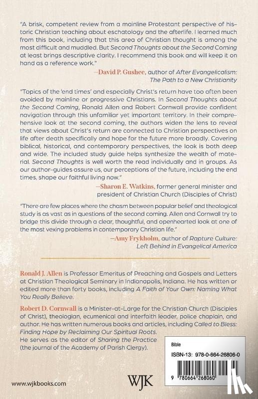 Allen, Ronald J. - Second Thoughts about the Second Coming