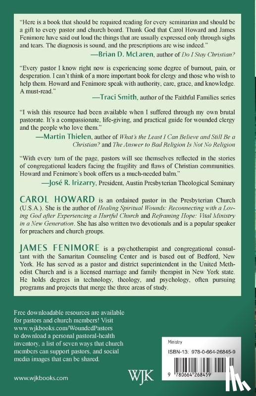 Merritt, Carol Howard, Fenimore, James - Wounded Pastors