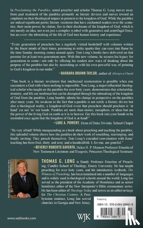 Long, Thomas G. - Proclaiming the Parables