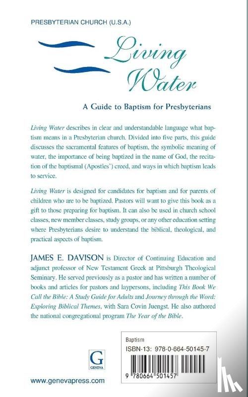 Davison, James - Living Water