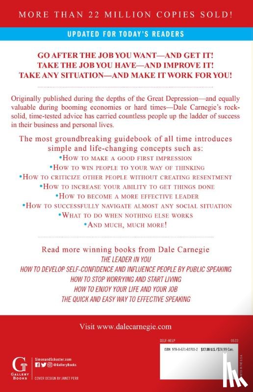 Carnegie, Dale - How to Win Friends and Influence People