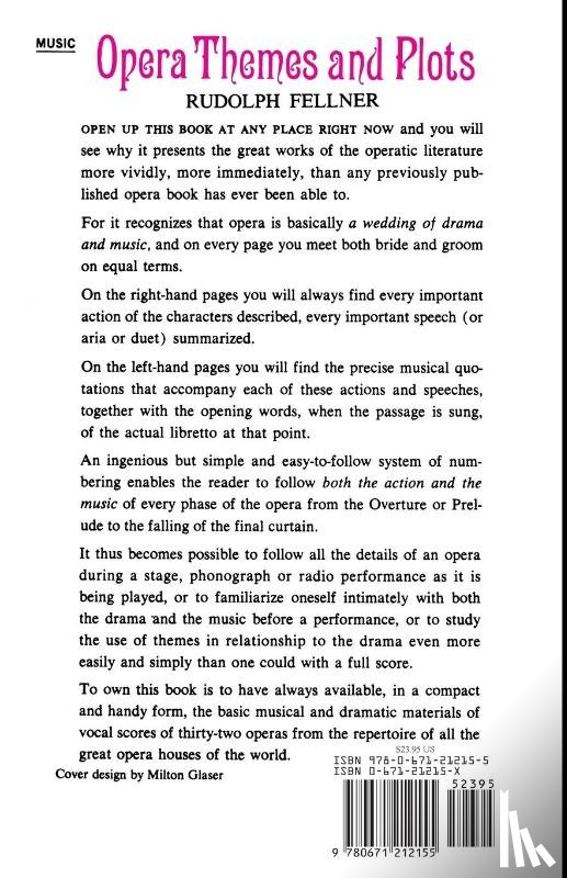 Fellner, Rudolph - Opera Theme Plot