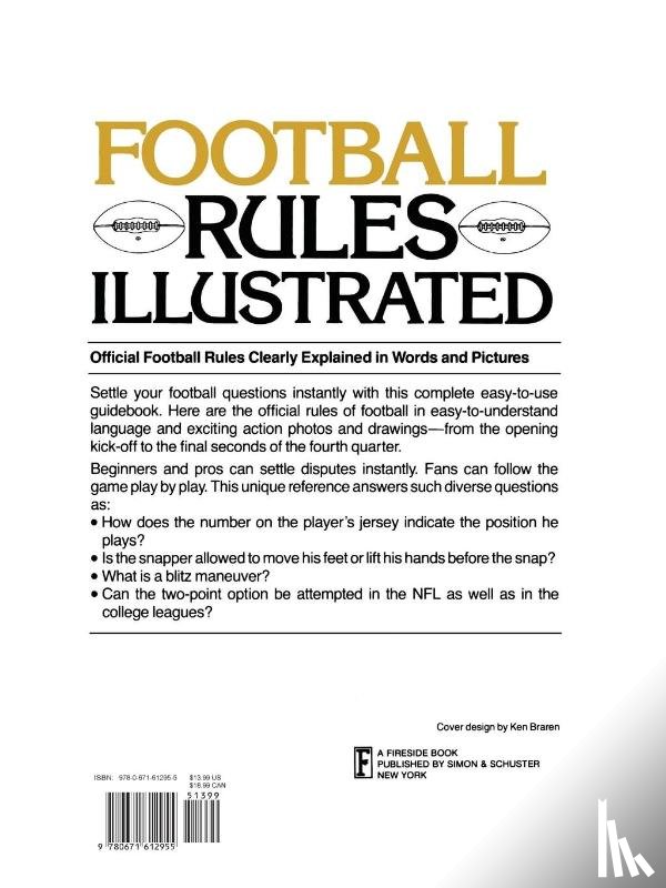 Sullivan, George - Football Rules Illustrated