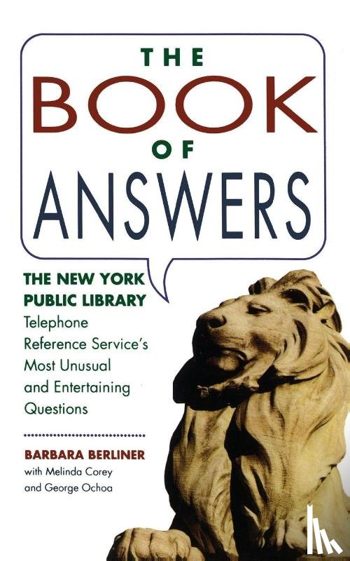 Berliner, Barbara - Book of Answers