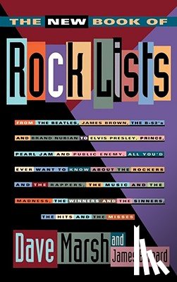 Marsh, Dave, Bernard, James - The New Book of Rock Lists