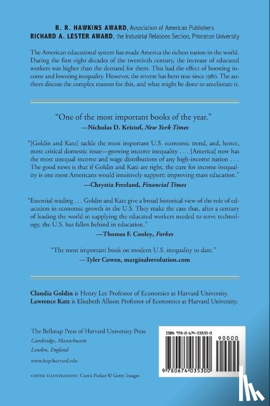 Goldin, Claudia, Katz, Lawrence F. - The Race between Education and Technology