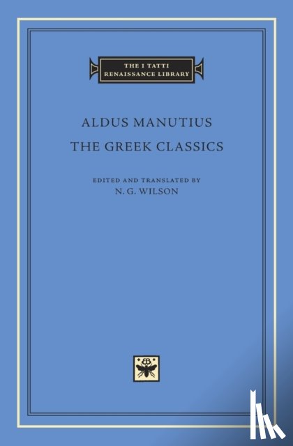 Manutius, Aldus - The Greek Classics