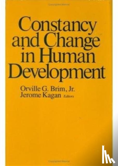  - Constancy and Change in Human Development