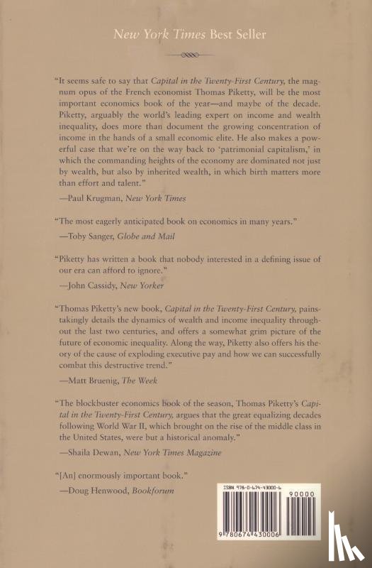 Piketty, Thomas - Capital in the Twenty-First Century
