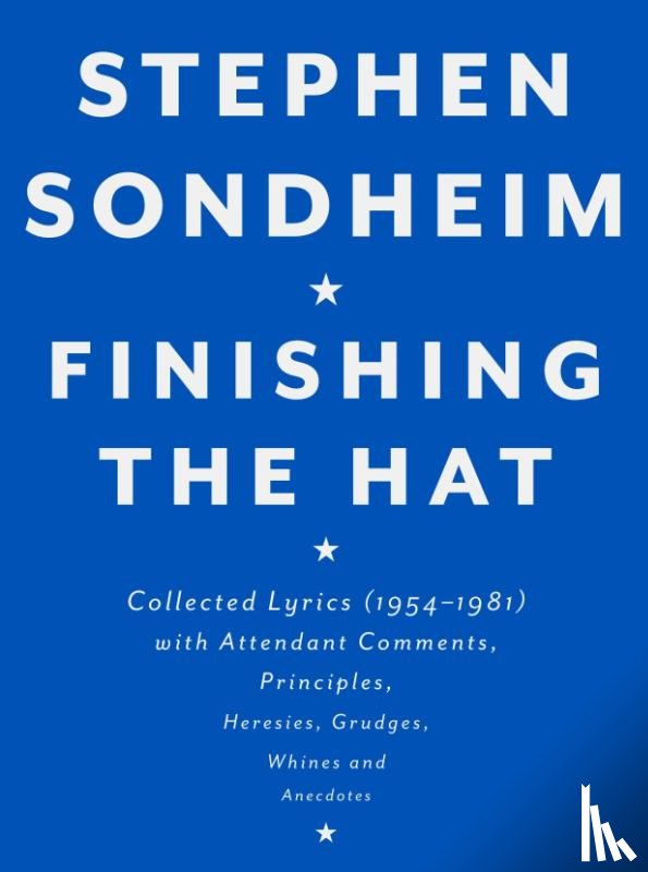 Stephen Sondheim - Finishing the Hat
