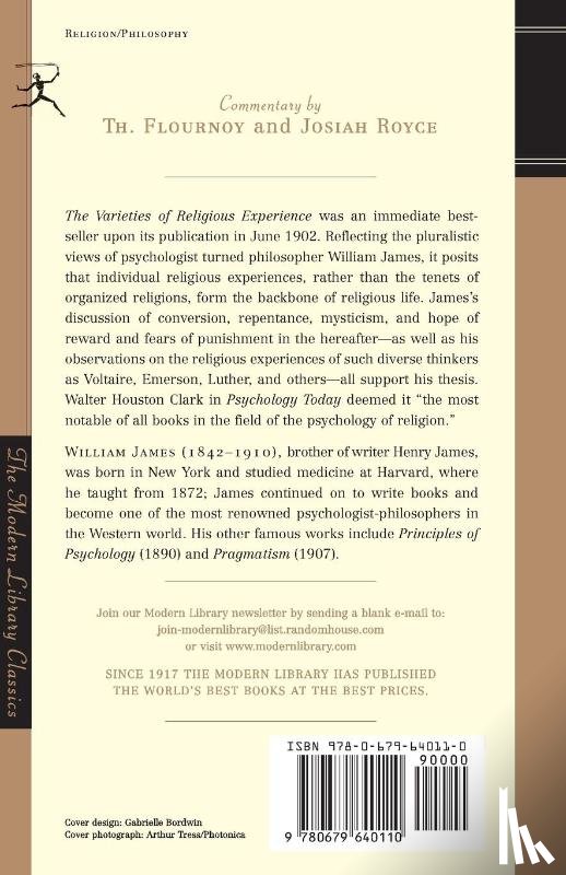 James, William - The Varieties of Religious Experience