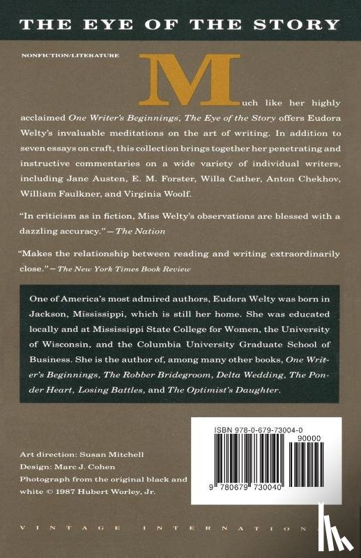 Welty, Eudora - The Eye of the Story