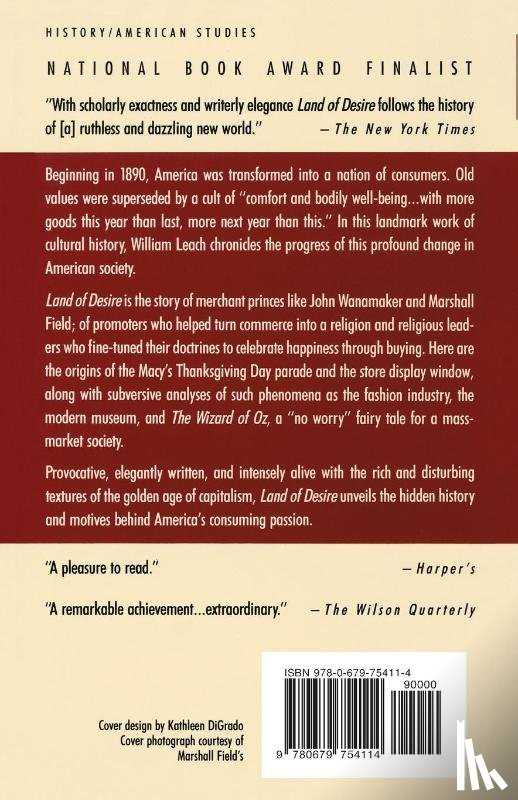 Leach, William R. - Land of Desire