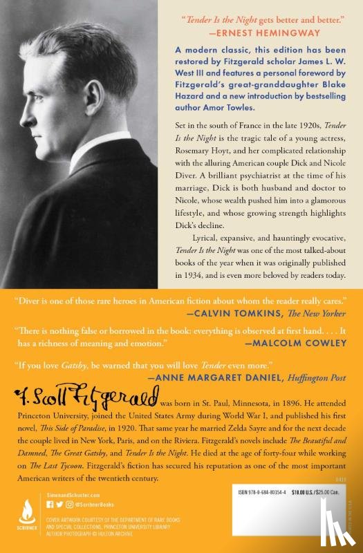 Fitzgerald, F. Scott - Tender Is the Night