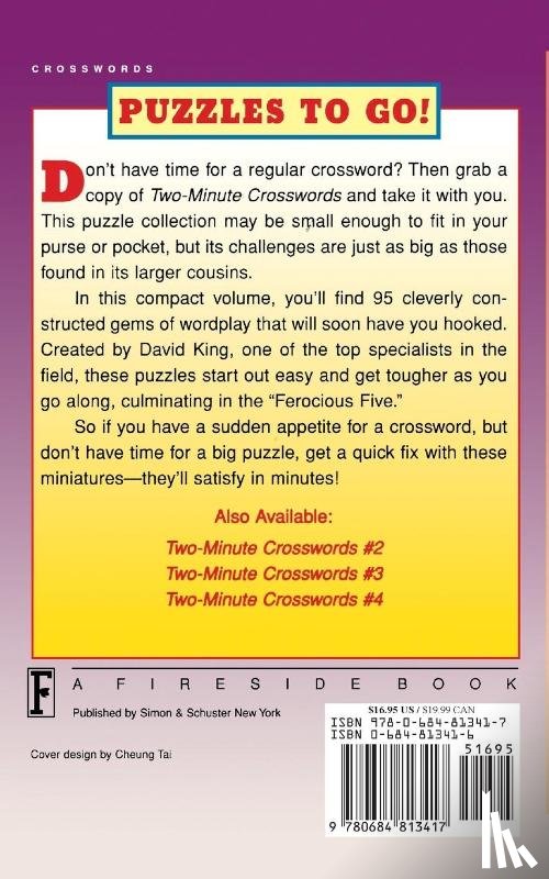 King, David - Simon & Schuster Two-Minute Crosswords, Volume 5