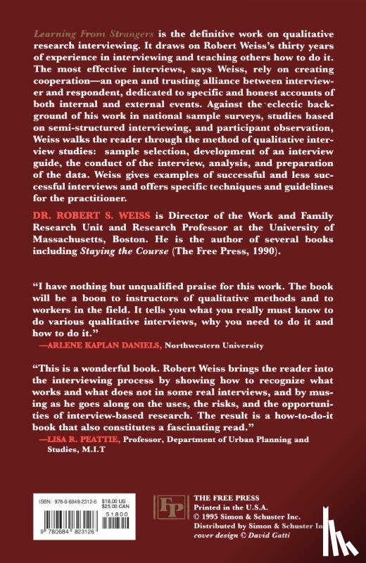 Weiss, Robert S. - Learning From Strangers