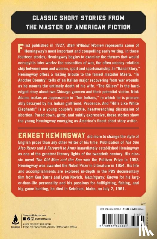 Hemingway, Ernest - Men without Women