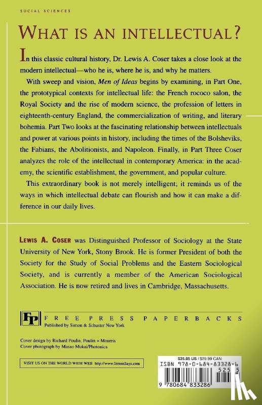 Coser, Lewis A. - Men of Ideas
