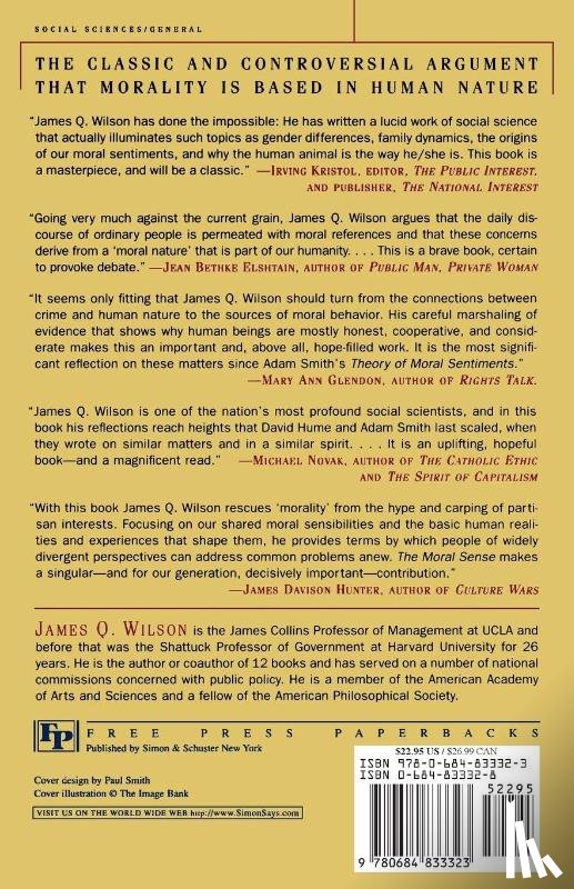 Wilson, James Q. - The Moral Sense