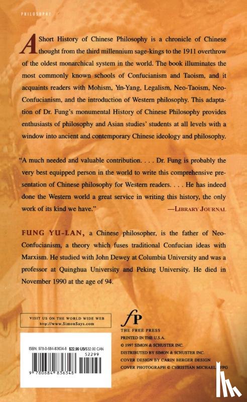 Fung, Yu-lan - A Short History of Chinese Philosophy