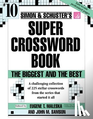 Samson, John M. - Simon & Schuster Super Crossword Puzzle Book #10