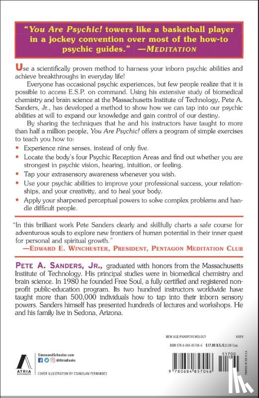 Sanders, Pete A. - You Are Psychic!