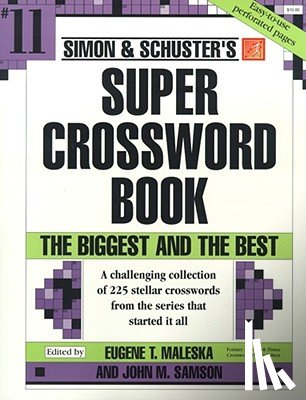 Maleska, Eugene T. - Simon and Schuster Super Crossword Book