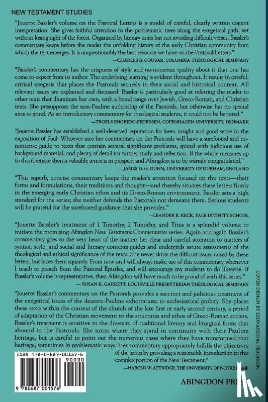 Bassler, Jouette M. - Abingdon New Testament Commentaries