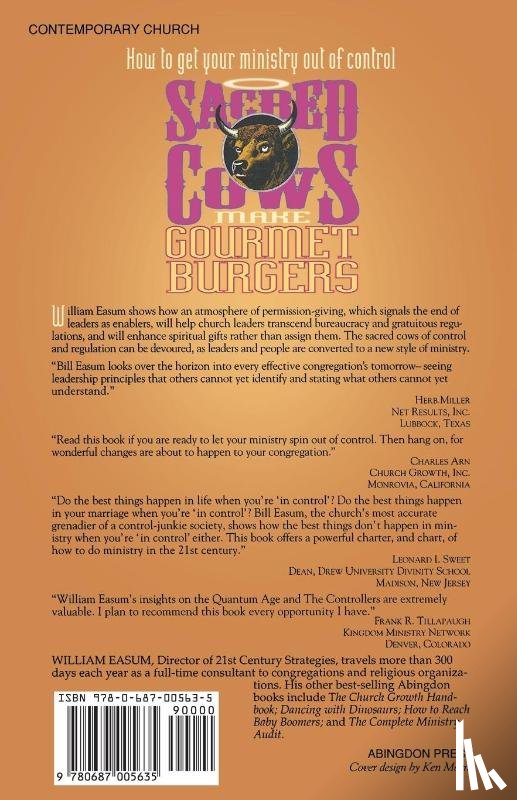 Easum, William M. - Sacred Cows Make Gourmet Burgers