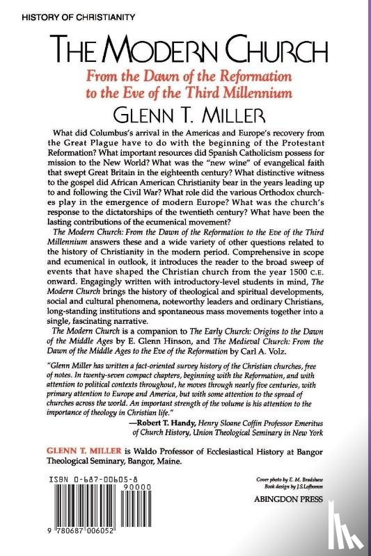 Miller, Glenn T. - The Modern Church