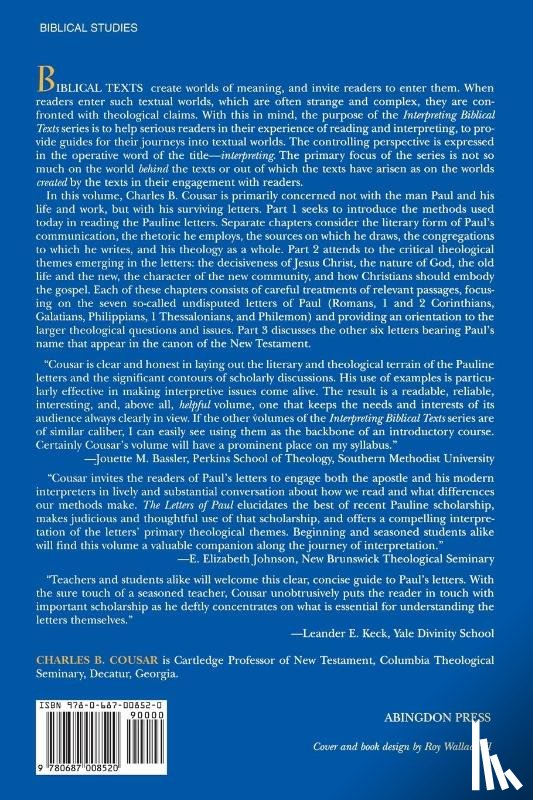 Cousar, Charles B. - Interpreting Biblical Texts