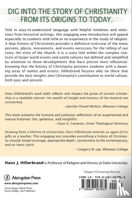 Hillerbrand, Hans J. - A New History of Christianity