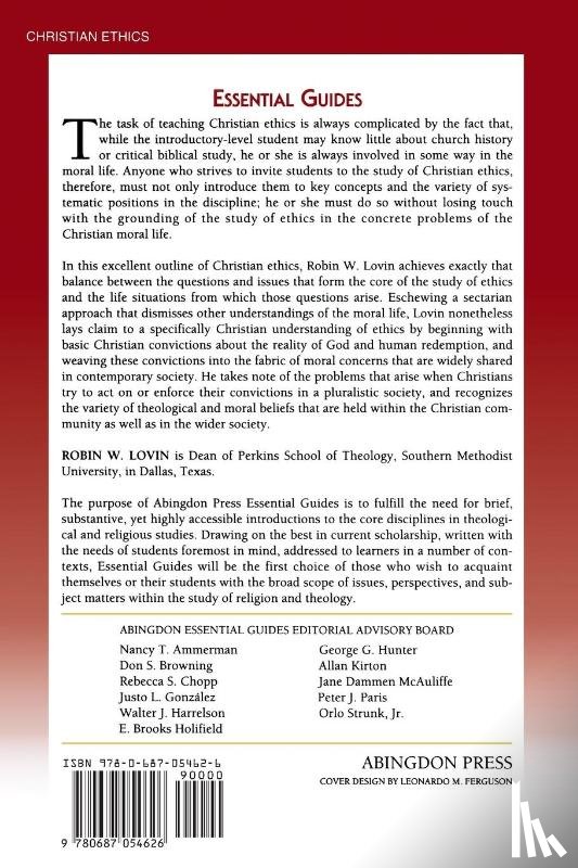 Lovin, Robin W. - Christian Ethics