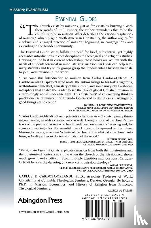 Orland, Carlos Cardoza - Mission