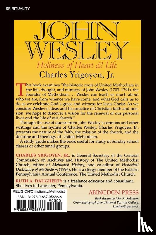 Yrigoyen, Professor Charles, Daugherty, Ruth A - John Wesley