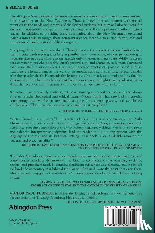 Furnish, Victor P. - 1 & 2 Thessalonians