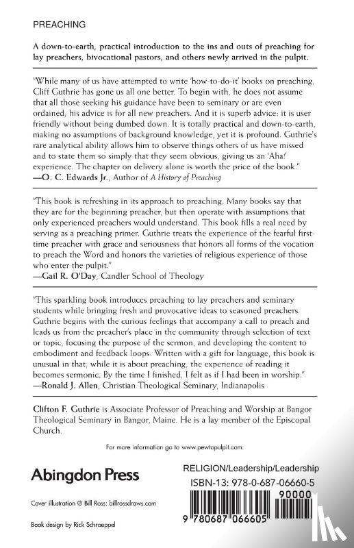 Guthrie, Clifton - From Pew to Pulpit
