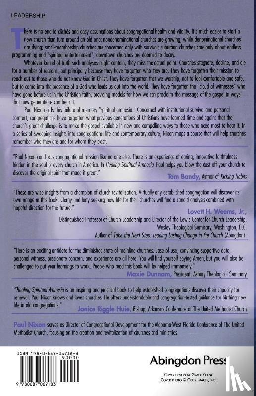 Nixon, Paul - Healing Spiritual Amnesia