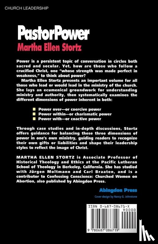 Stortz, Martha Ellen - Pastorpower