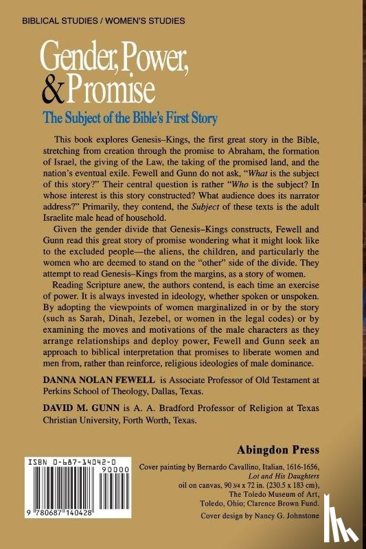Fewell, Danna Nolan, Gunn, David M. - Gender, Power and Promise