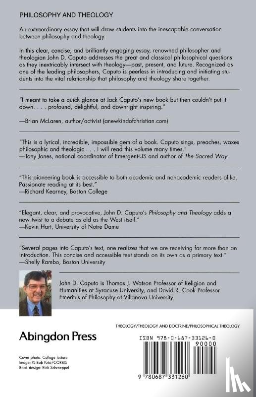 Caputo, John D. - Philosophy and Theology
