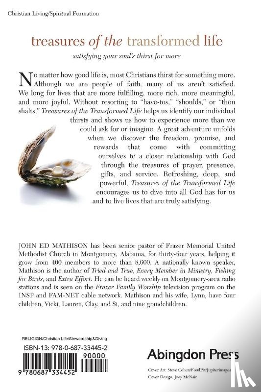 John Ed Mathison - Treasures of the Transformed Life 40 Day Reading Book