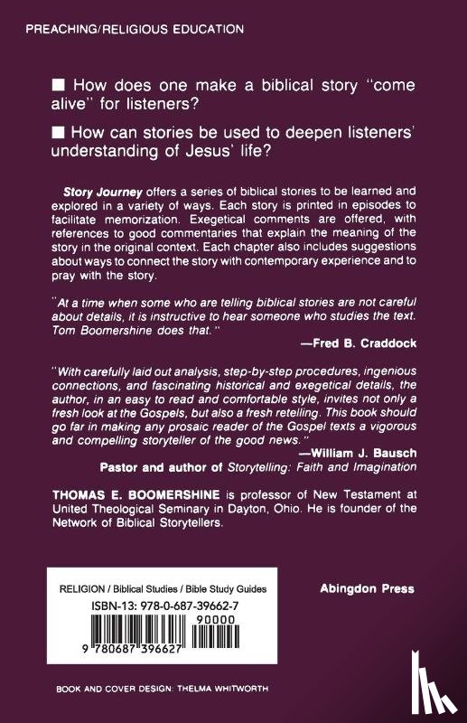 Boomershine, Thomas E. - Story Journey