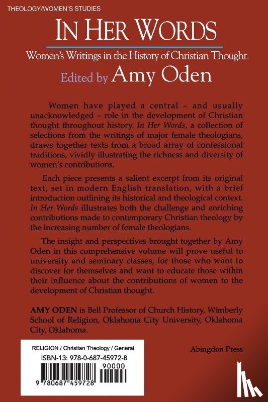 Oden, Amy - In Her Words