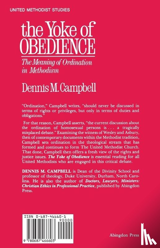 Campbell, Dennis M. - The Yoke of Obedience