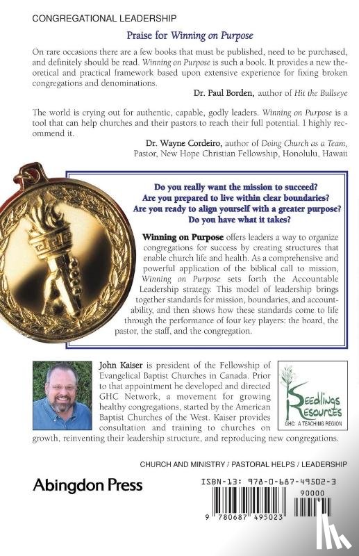 Kaiser, John Edmund - Winning on Purpose