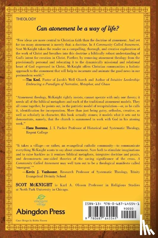 McKnight, Scot - A Community Called Atonement